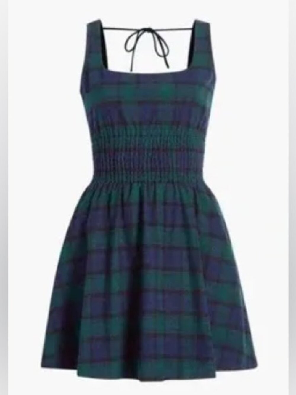 Hill House Cher Dress Blackwatch Tartan · Size Medium